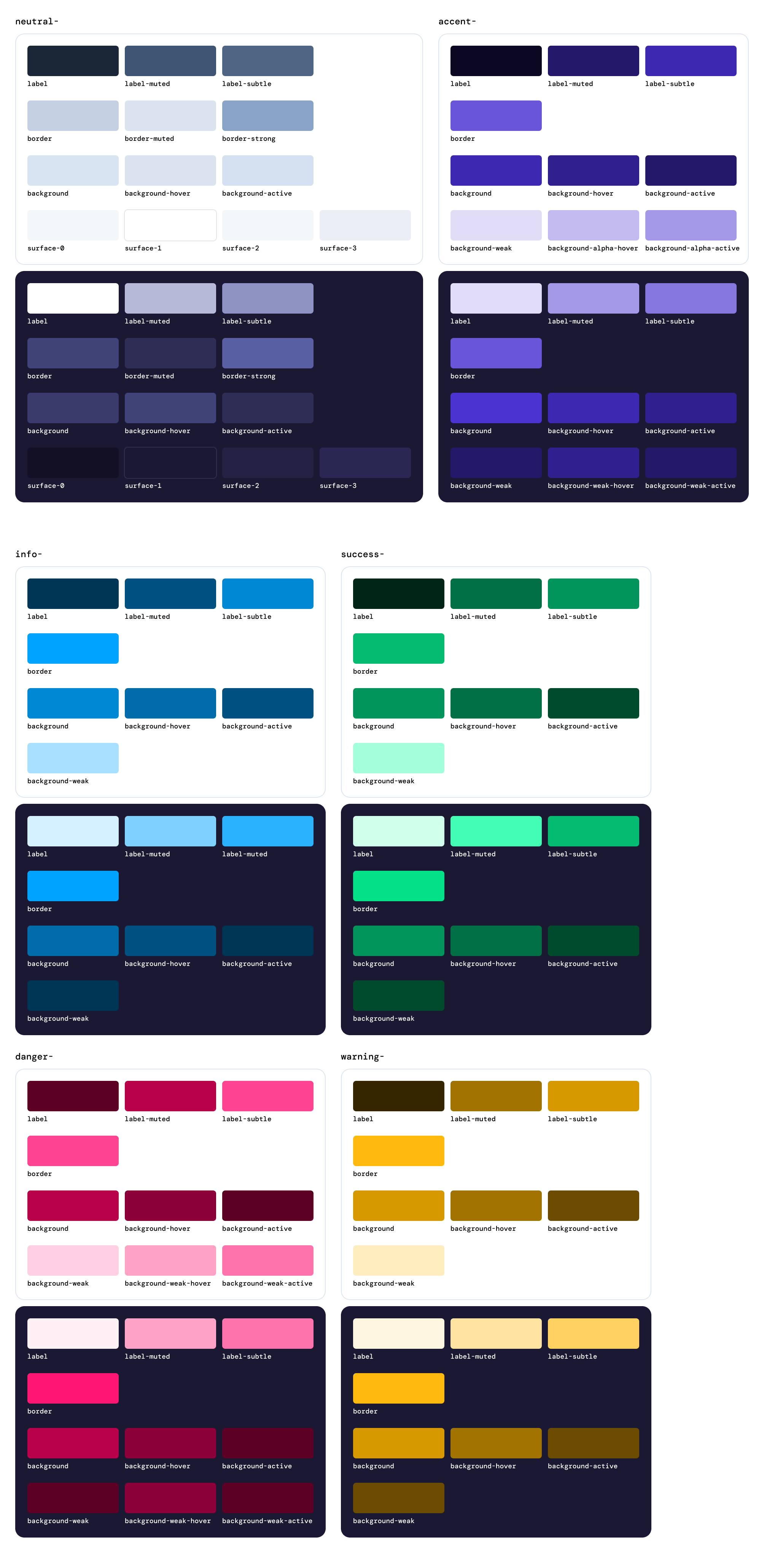 Semantic Color Tokens